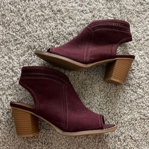 Sonoma | Maroon Booties
